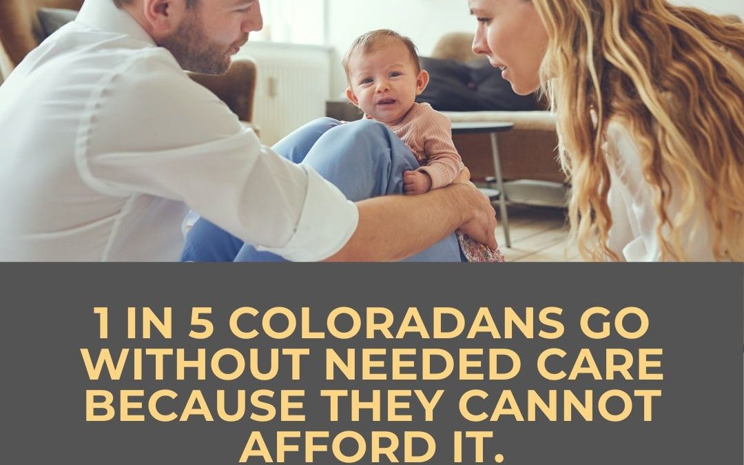 Creating the Colorado Option for Affordable Health Insurance!