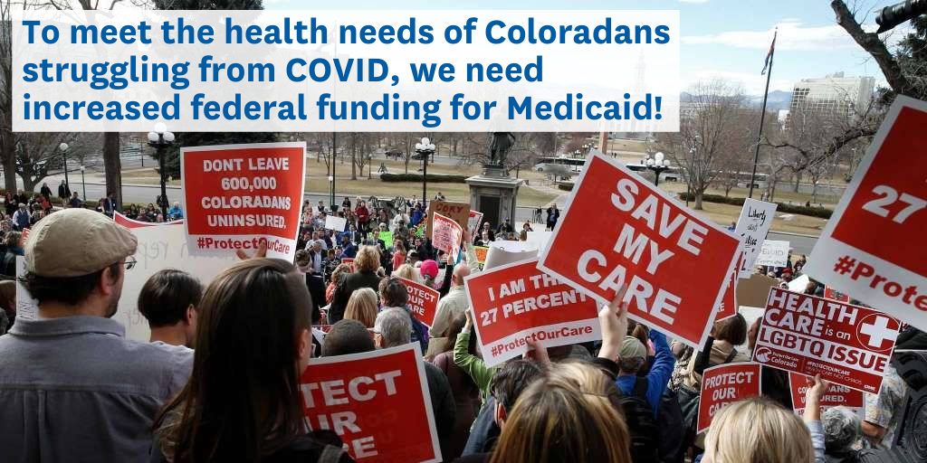 Tell Senators to Support More Funding for Medicaid!