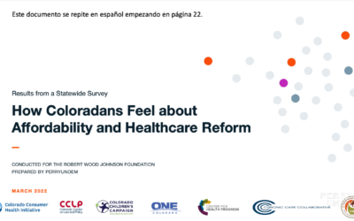 What are Coloradans saying about health care?